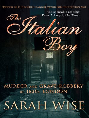cover image of The Italian Boy